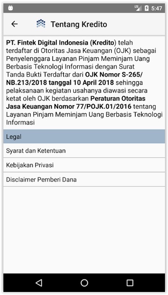Kredito for Lenders - Preview 4
