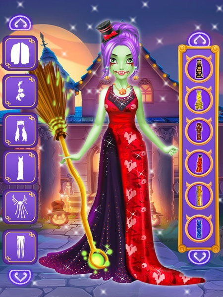 Halloween Dress Up Girls - Monster Dress Up Game - Preview 11