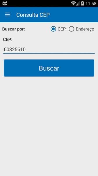 Consulta CEP - Preview 3