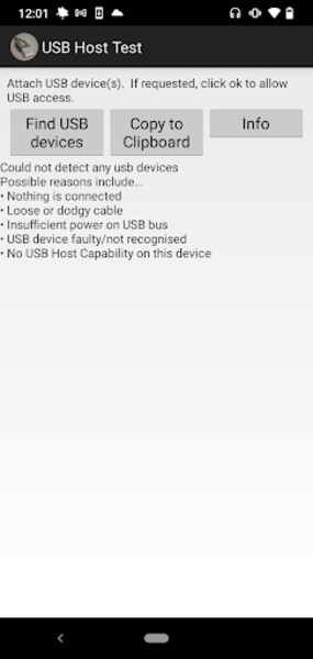 USB Host Test - Preview 4