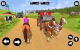 Horse Cart Taxi Transport Game screenshot 3