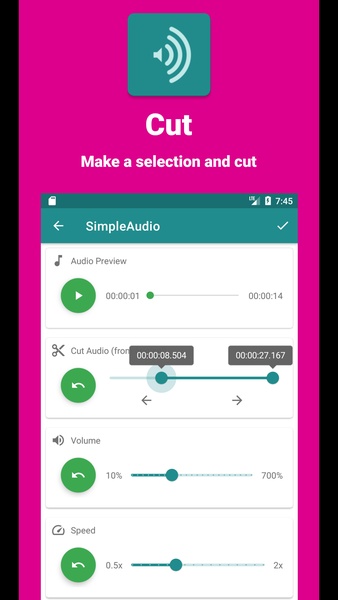 Simple Audio Editor - Preview 2
