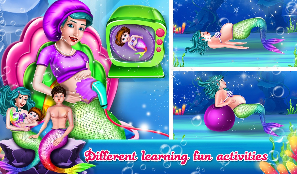 Mermaid New Born Baby - Preview 4
