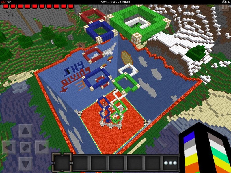 Skydiving Map For Minecraft - Preview 2