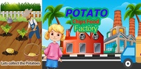 Potato Chips Food Factory Game screenshot 1