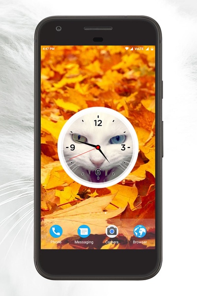 Cat Clock Live Wallpaper - Preview 2