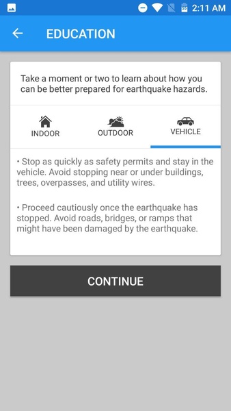QuakeAlert - Preview 2