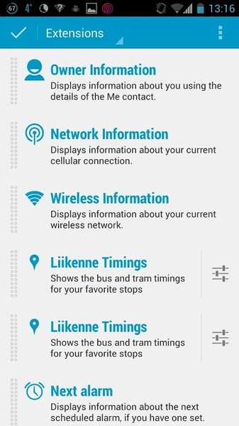 Dashclock Wireless Extension - Preview 1