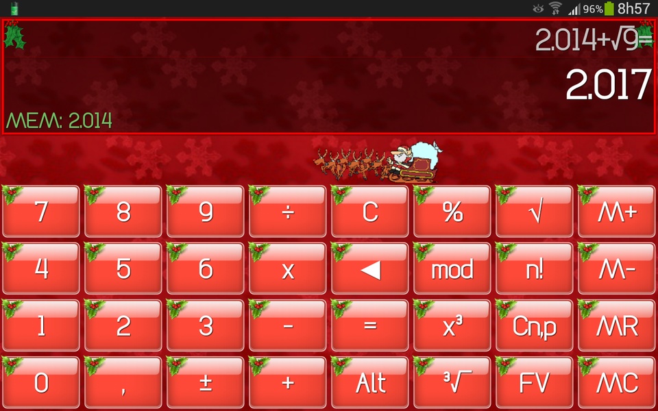 Skinnable Calculator - Preview 3