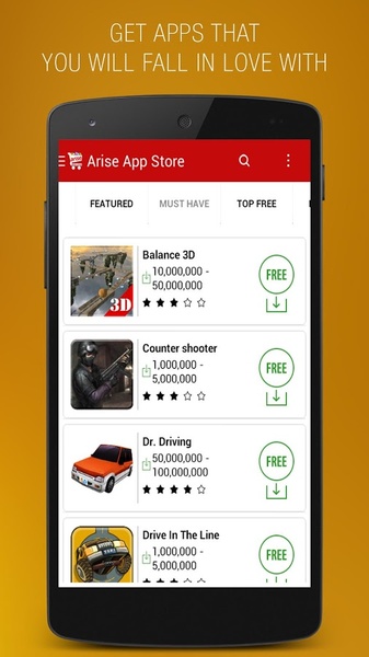 Arise App Store - Preview 2