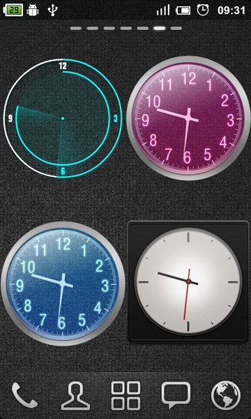 GO Clock Widget - Preview 1
