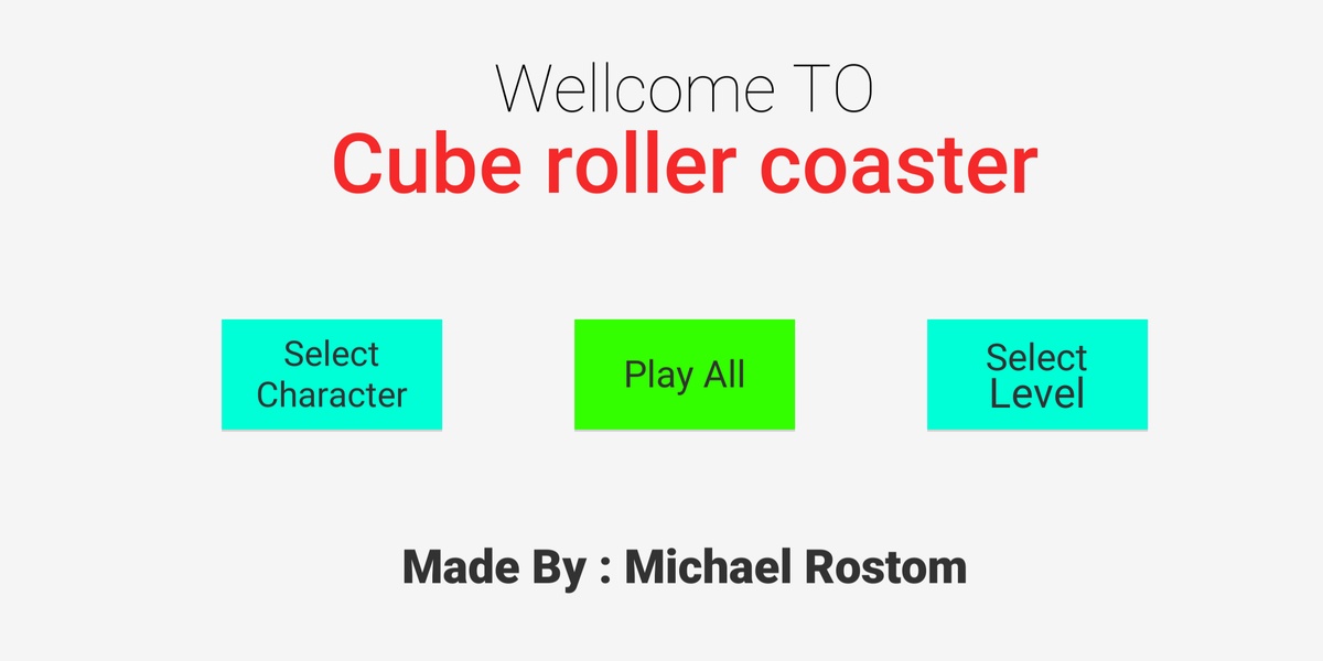 The Cube Coaster - Preview 2