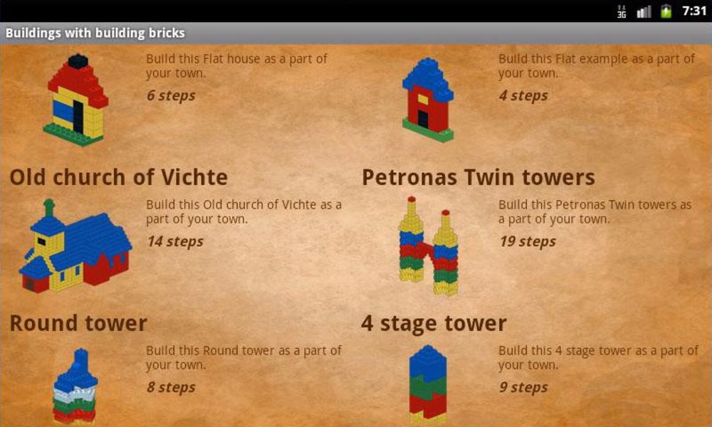 Buildings with building bricks - Preview 9