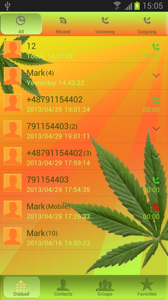 GO Contacts Weed Ganja - Preview 5