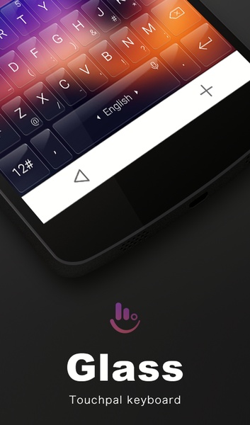 TouchPal SkinPack Twilight Glass - Preview 3