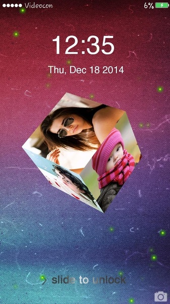 My Photo Cube Live Lockscreen - Preview 2