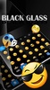 Simple Black Glass Keyboard Th screenshot 3