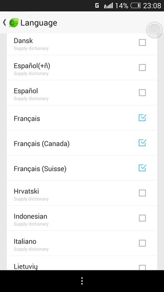 French for GO Keyboard - Emoji - Preview 1