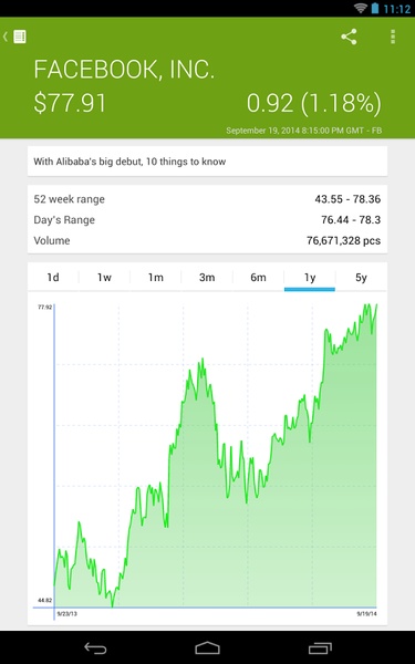 Stocks Tracker - Preview 5