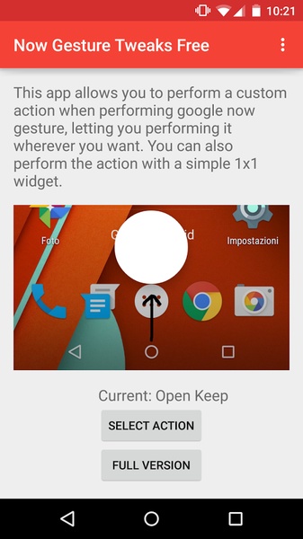 Now Gesture Tweaks Free - Preview 6