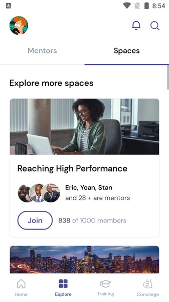 Mentor Spaces - Preview 3