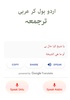 Urdu Arabic Transaltor screenshot 4