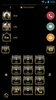 Frame Black Gold Dialer Theme screenshot 5