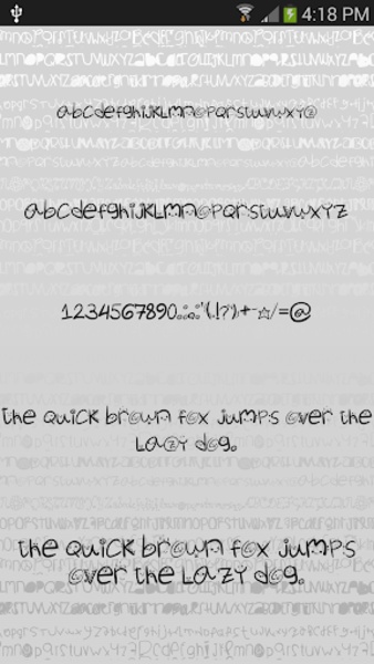 Silly Free Font Theme - Preview 4