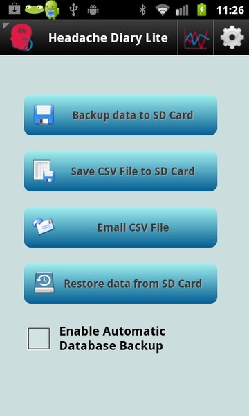 Headache Diary Lite - Preview 2