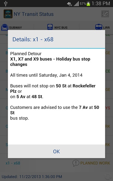 NY Transit Status - Preview 6
