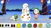 Sarah & Duck: Build a Snowman screenshot 11
