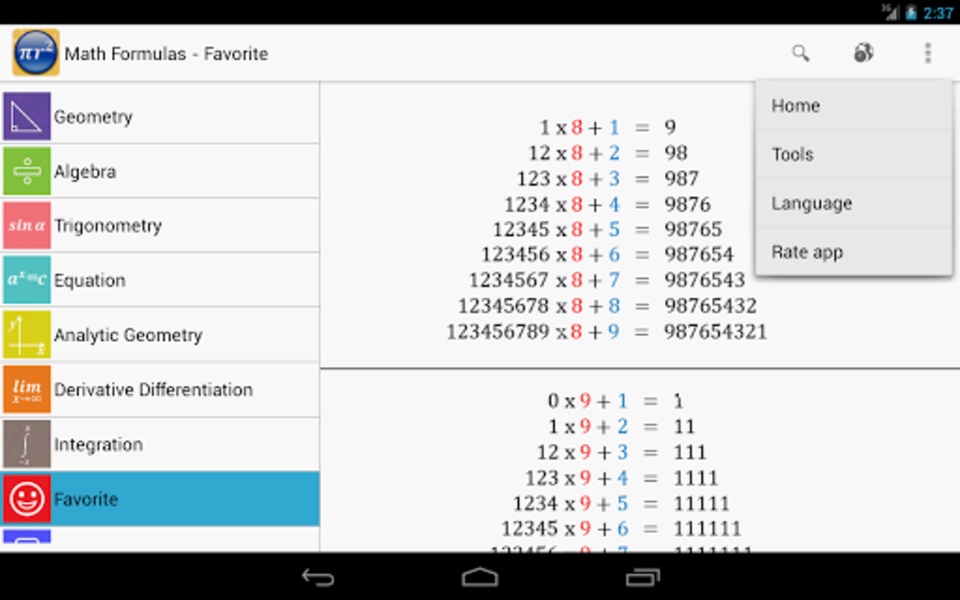 Formulas Free - Preview 2