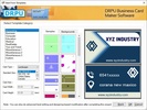 Excel Business Card Creator Software screenshot 1