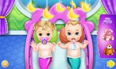 Mermaid Mommy Newborn Twins Babies Care screenshot 5
