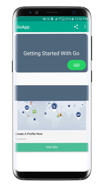 GoApp - WhatsApp Clone - Preview 1