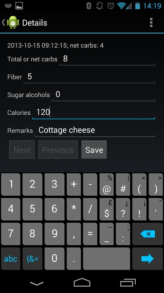 CarbCounter - Preview 2