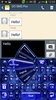 GO Keyboard Blue Theme screenshot 12