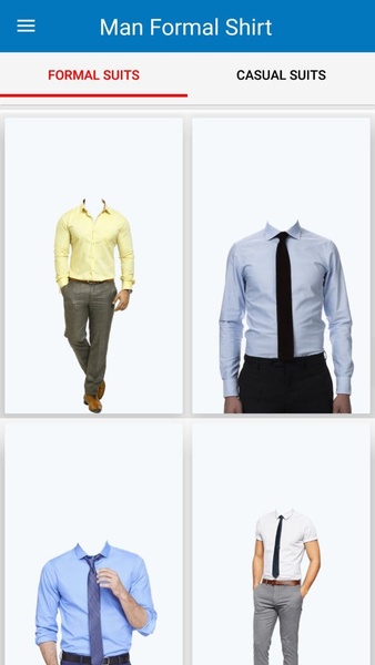 Man Formal Shirt Photo Suit Editor - Preview 9