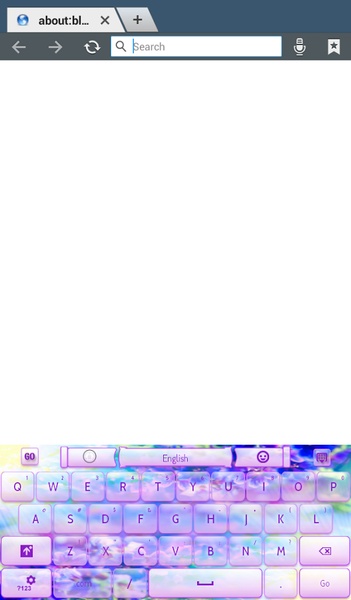 GO Keyboard Flower Keyboard Theme - Preview 5