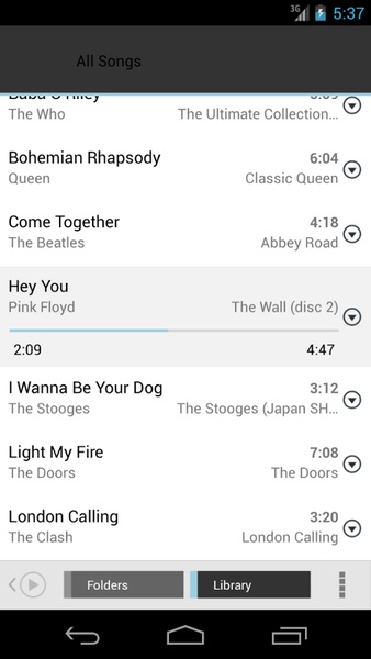 Poweramp Fresh Skin - Preview 1