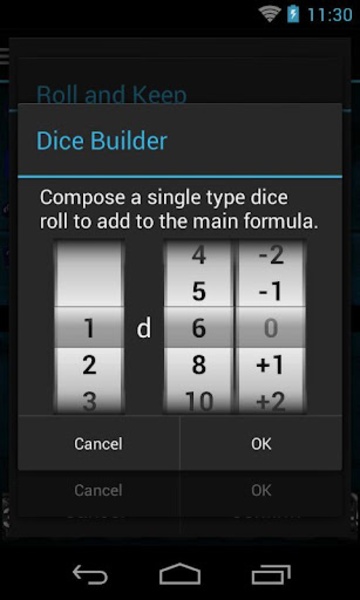 Quick Dice Roller - Preview 2