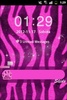 Pink Zebra Theme GO Locker screenshot 1