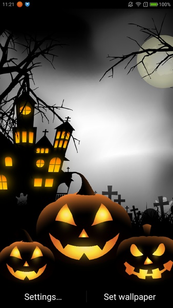 Spooky Halloween Free Live Wallpaper - Preview 3