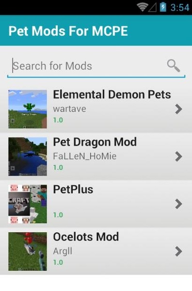 Pet Mods For MCPE - Preview 5