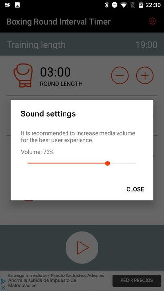 Boxing Round Interval Timer - Preview 3