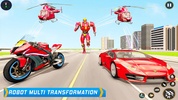 Helicopter Robot Car Game screenshot 1