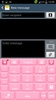 Keyboard Pink Hearts screenshot 2