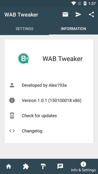 WAB Tweaker - Preview 4