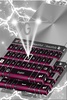 Pink Chrome Keyboard Theme screenshot 2