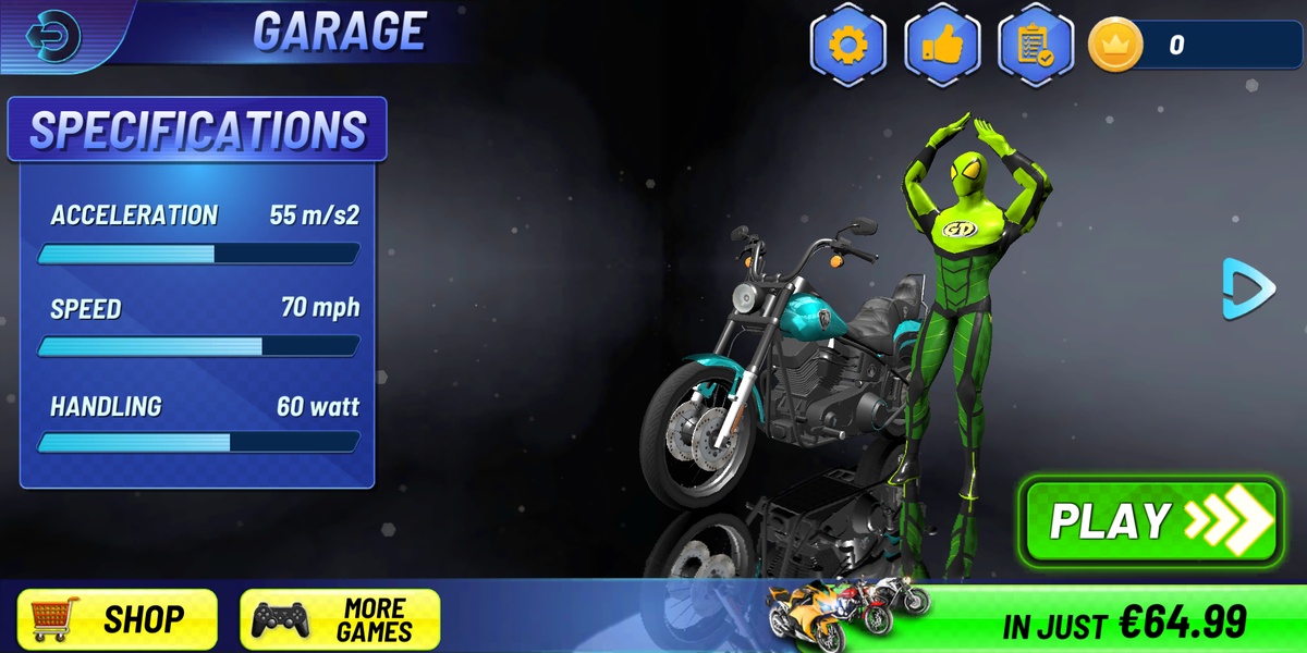 Superhero Bike Stunt GT Racing - Preview 1
